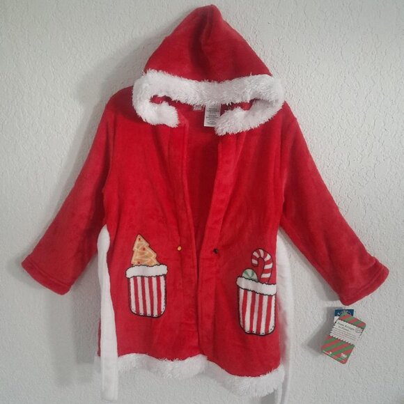 Kids Christmas  Robe - Picture 1 of 4